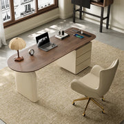 Study Computer Desk Table Solid Wood Drawers Office Supplies Conference Desk Table Room Table Pour Ordinateur Home Furniture