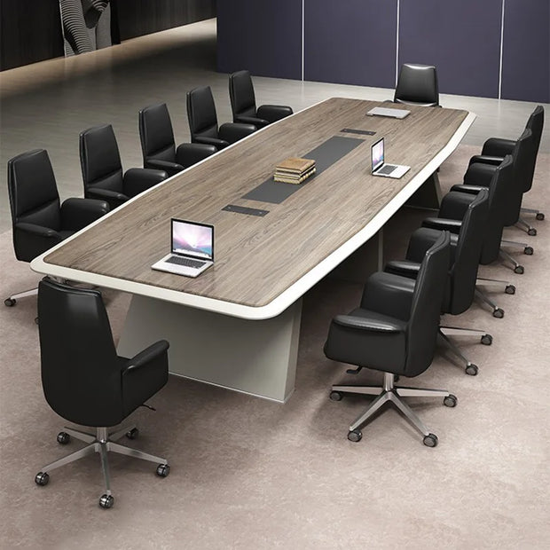 Hot Sale Modern Executive CEO Conference Meeting Table Commercial Office Furniture for Adult for School Living Room Made of Wood
