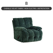 Modern Multifunctional Fabric Sofa Living Room Leisure Recliner Sofa Electric Sofa Hotel Club Leisure Recliner