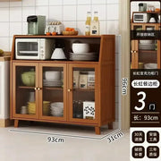 Kitchen Island Buffet Cabinet with Storage, 36.6" Large Sideboard Buffet Cabinet, Farmhouse Kitchen Cabinet Display Cabinet