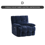 Modern Multifunctional Fabric Sofa Living Room Leisure Recliner Sofa Electric Sofa Hotel Club Leisure Recliner