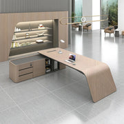Modern Minimalist Multi Office Desk Creative Solid Wood Professional Computer Office Organizer Minimalist Research Furniture
