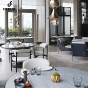 Complete Furniture Modern Minimalistic Style Custom Made Light Luxury Hotel Restaurant Furniture Sets