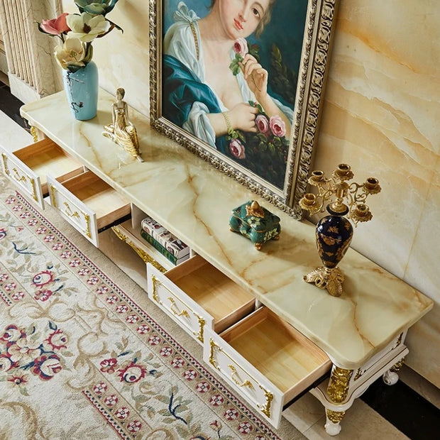 Luxury White Tv Cabinet Wood Storage Standing Modern Cabinet Entertainment Center Meuble Tv Suspendu Mural Living Room Furniture