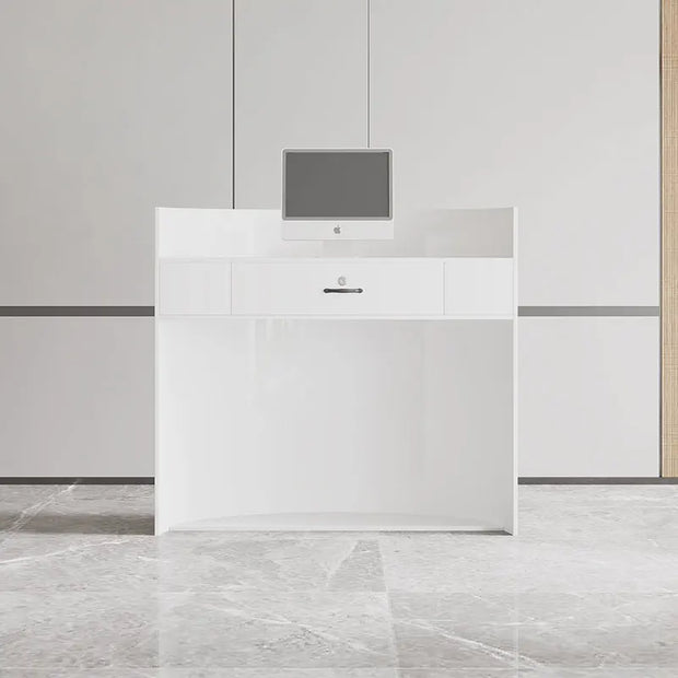 Office Luxury Reception Desks Beauty Salon Small Professional Bar Counter Modern Simple Resepsiyon Masası Commercial Furniture