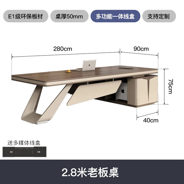 Organizers Storage Office Desks Executive Luxury Modern Writing Office Desks Adjustable Standing Mesa De Escritorio Furniture