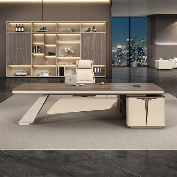 Organizers Storage Office Desks Executive Luxury Modern Writing Office Desks Adjustable Standing Mesa De Escritorio Furniture