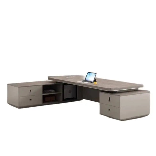 Standing Adjustable Office Desks Modern Extension Wooden White Office Desks L Shaped Corner Mesa De Escritorio Furniture Home