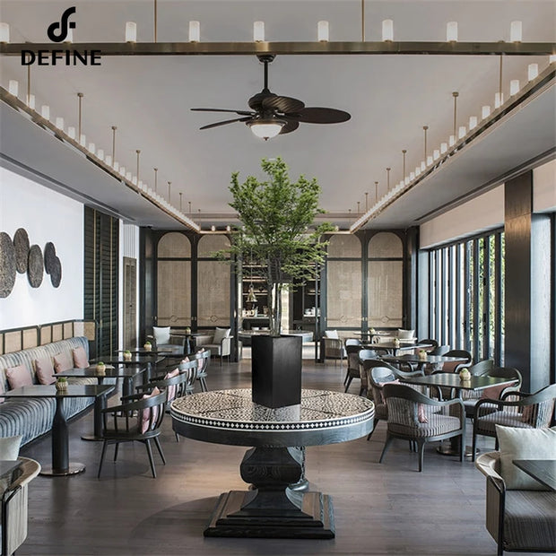 Complete Furniture Modern Minimalistic Style Custom Made Light Luxury Hotel Restaurant Furniture Sets