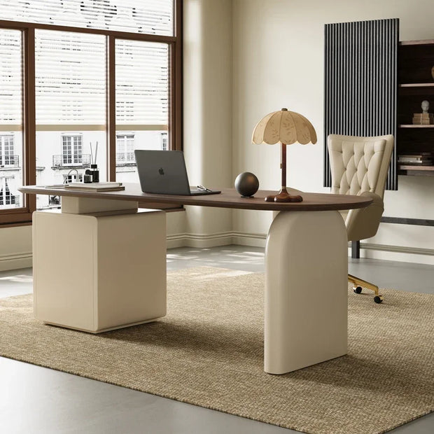 Study Computer Desk Table Solid Wood Drawers Office Supplies Conference Desk Table Room Table Pour Ordinateur Home Furniture