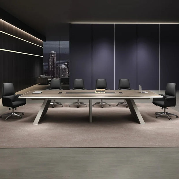 Hot Sale Modern Executive CEO Conference Meeting Table Commercial Office Furniture for Adult for School Living Room Made of Wood