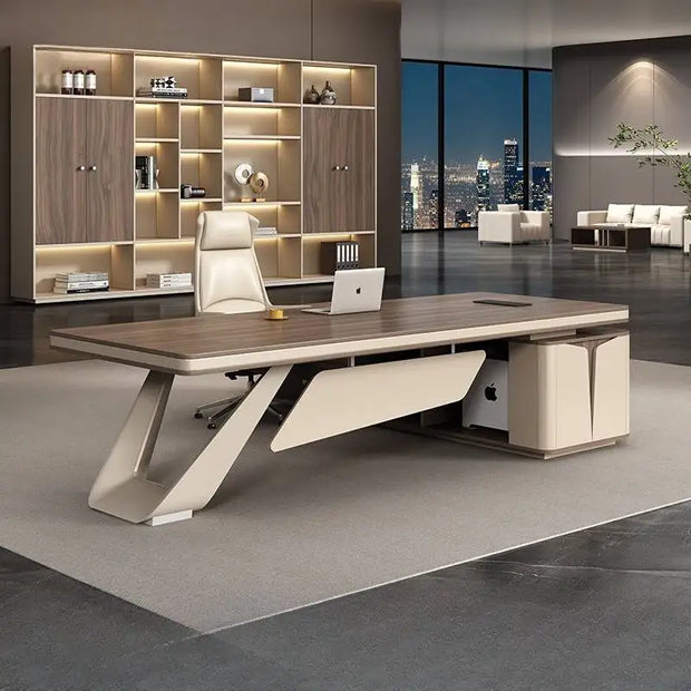 Organizers Storage Office Desks Executive Luxury Modern Writing Office Desks Adjustable Standing Mesa De Escritorio Furniture