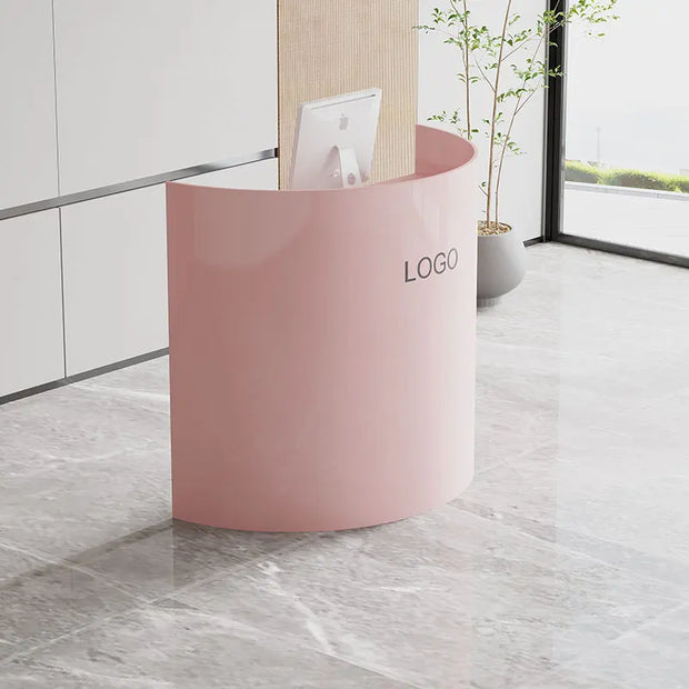 Office Luxury Reception Desks Beauty Salon Small Professional Bar Counter Modern Simple Resepsiyon Masası Commercial Furniture