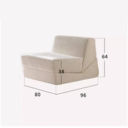 Nordic Cream Style Living Room Sofa Module, Fabric Creative Luxurious Lazy Sofa Italian Home Furniture Muebles De La Sala FYLS