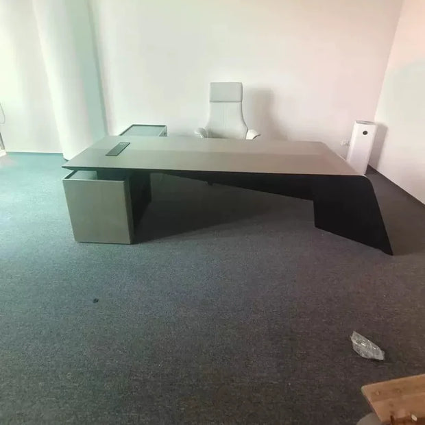 Modern Minimalist Multi Office Desk Creative Solid Wood Professional Computer Office Organizer Minimalist Research Furniture