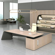 Modern Minimalist Multi Office Desk Creative Solid Wood Professional Computer Office Organizer Minimalist Research Furniture