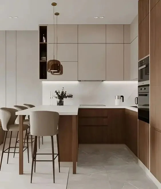 Kitchen Modern Lacquer Plywood Kitchen Cabinet Kitchen Vanity