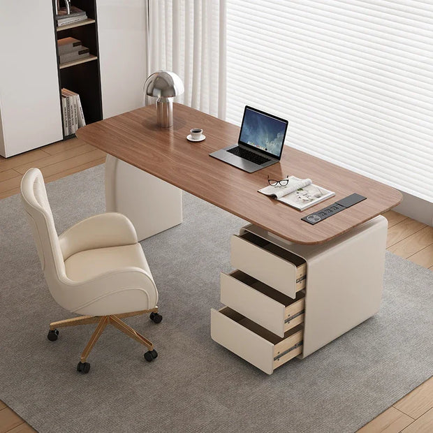 Manager Executive Office Desks Storage With Drawers Home Standing Computer Desks Home Bedroom Escritorio Office Furniture