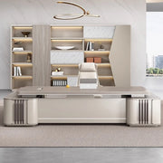 Standing Adjustable Office Desks Modern Extension Wooden White Office Desks L Shaped Corner Mesa De Escritorio Furniture Home