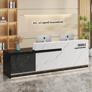 Kitchen Counter Reception Desks Decorations Display Beauty Salon Reception Desks Small Mostrador Negocio Commercial Furniture