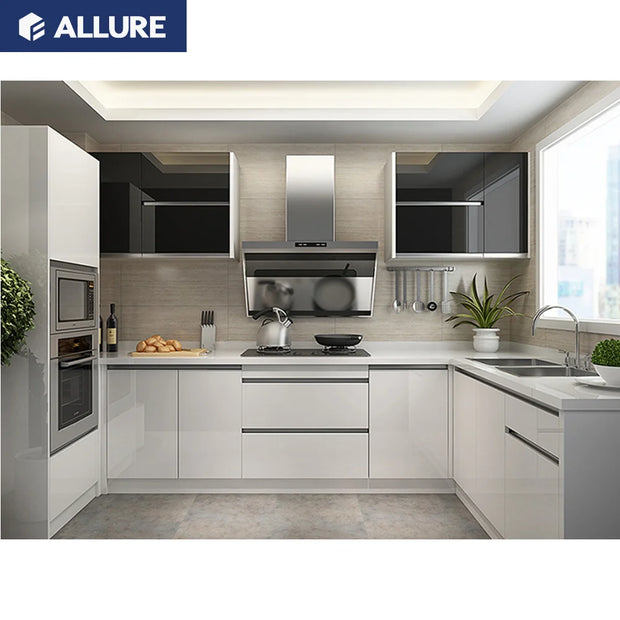 Focus On Cabinet Design And Production Kitchen Cabinets Factory Custom Automatic Unit Small Furniture Whole Kitchen Cabinet Set