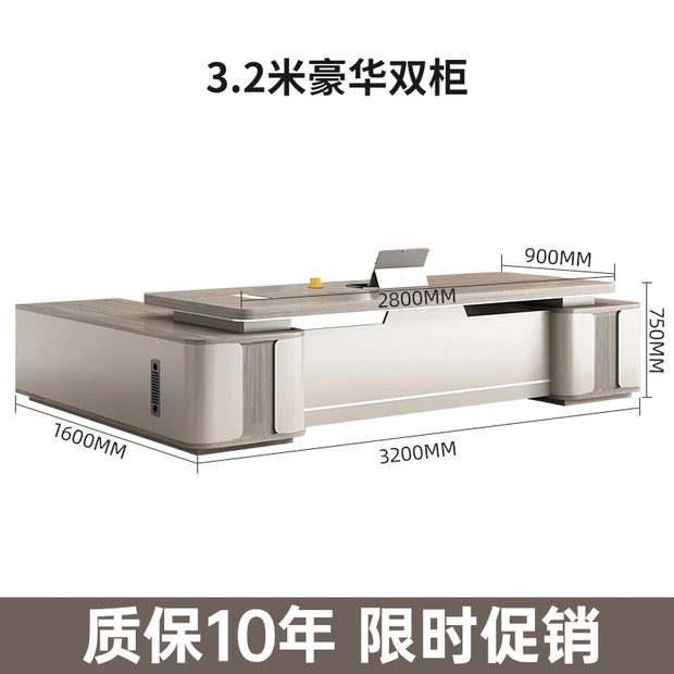 Standing Adjustable Office Desks Modern Extension Wooden White Office Desks L Shaped Corner Mesa De Escritorio Furniture Home
