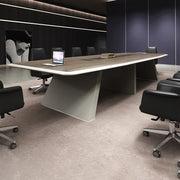 Hot Sale Modern Executive CEO Conference Meeting Table Commercial Office Furniture for Adult for School Living Room Made of Wood