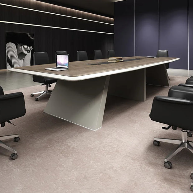 Hot Sale Modern Executive CEO Conference Meeting Table Commercial Office Furniture for Adult for School Living Room Made of Wood