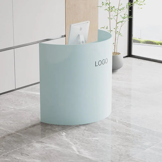 Office Luxury Reception Desks Beauty Salon Small Professional Bar Counter Modern Simple Resepsiyon Masası Commercial Furniture